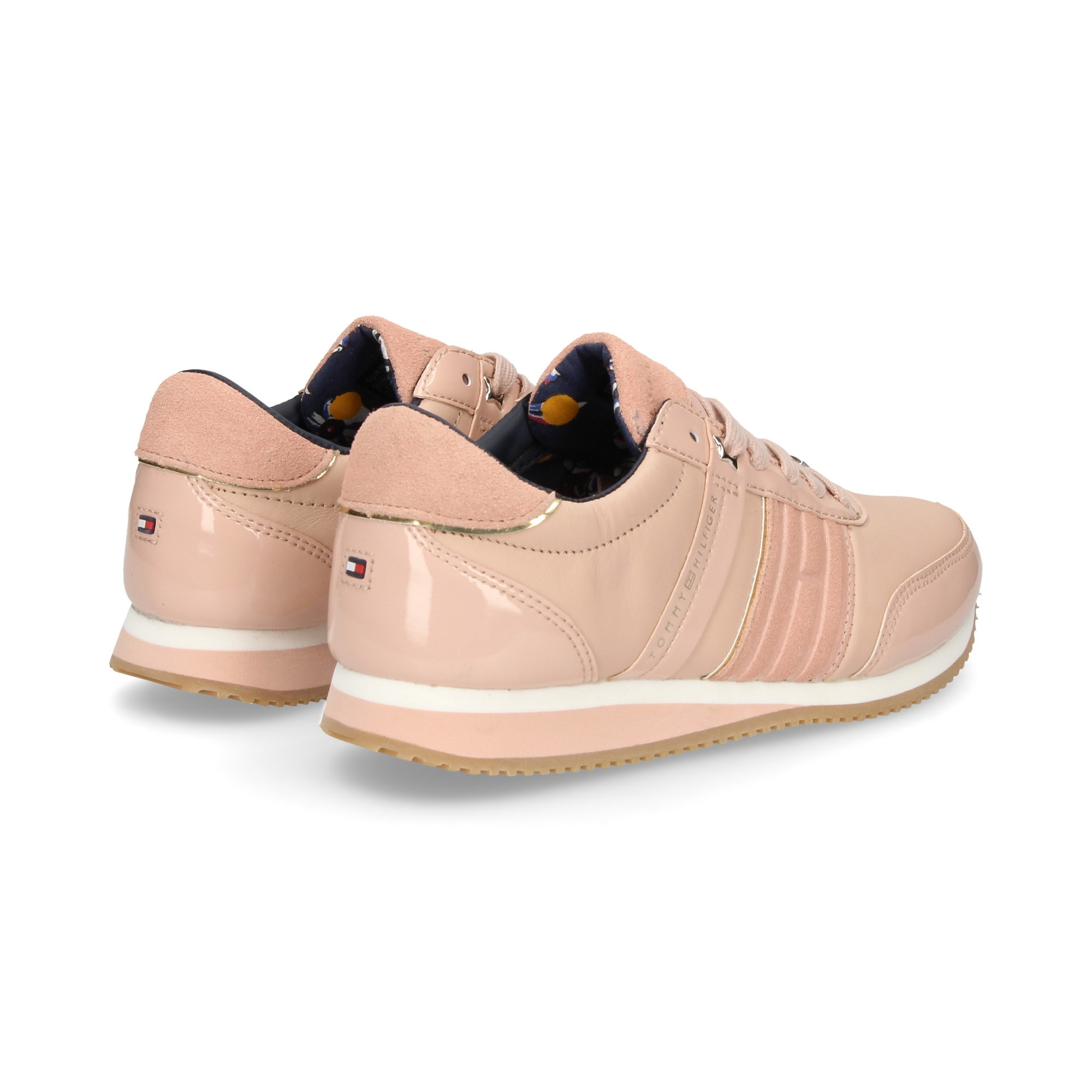 Tommy hilfiger cheap dusty rose sneakers