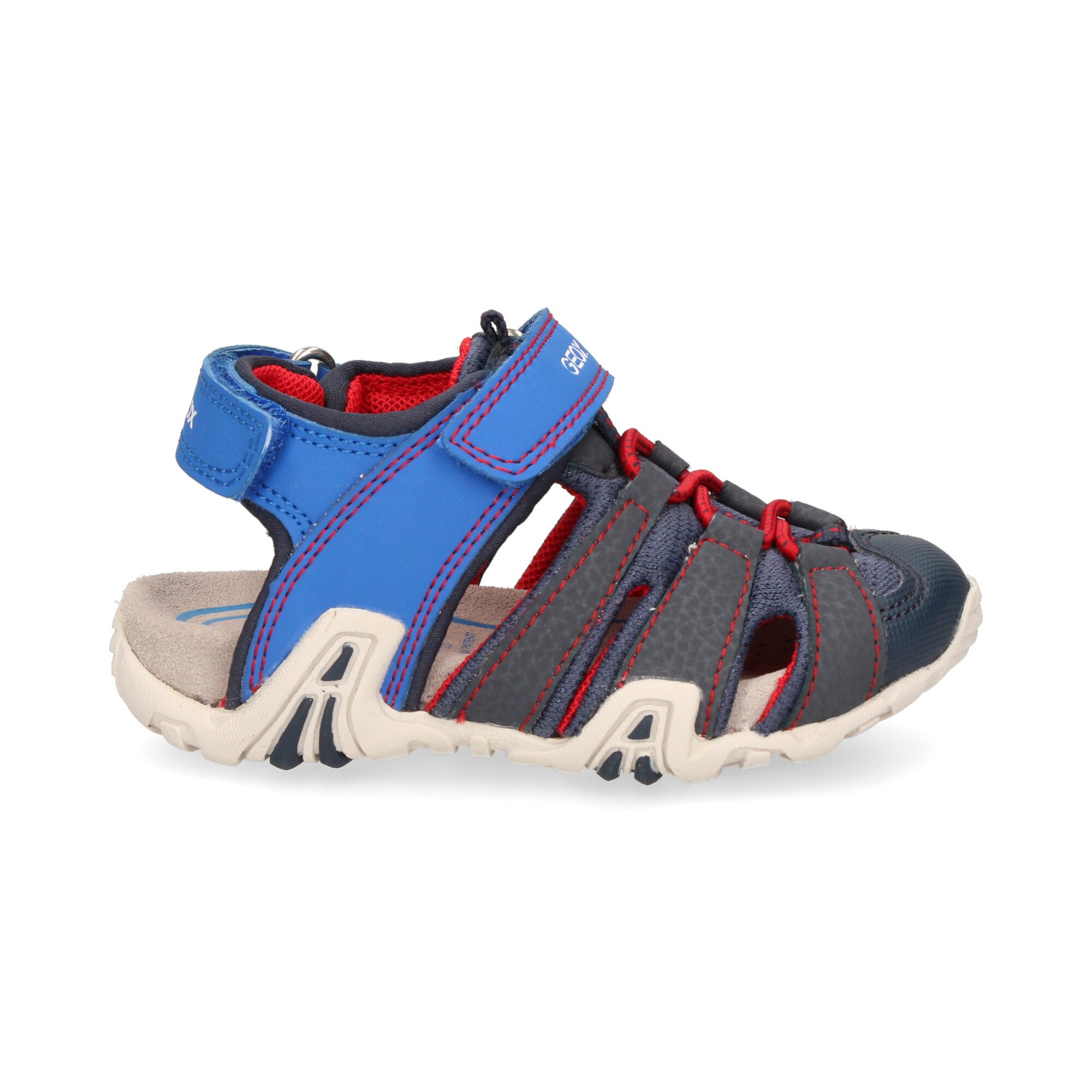 forma Desconocido prisa GEOX Boys sandals and flip flops B1524A C0833 ROYAL/RED