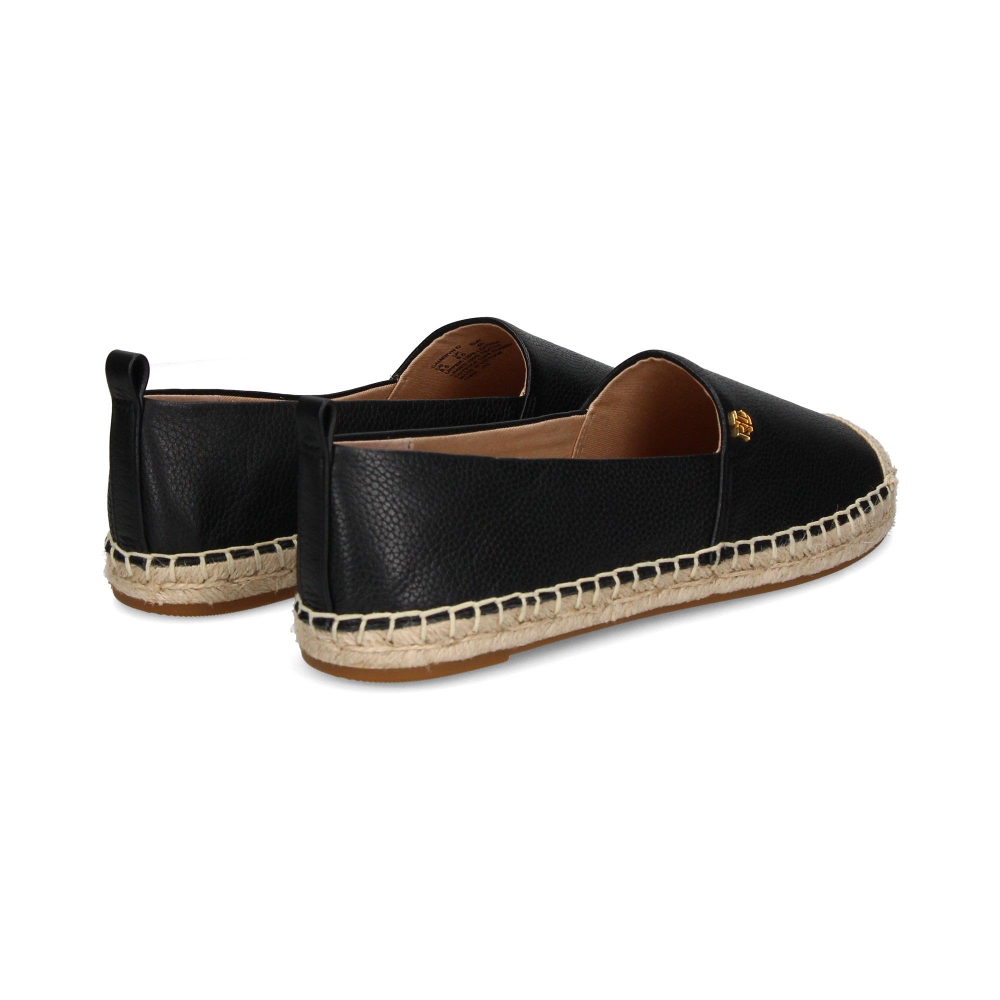 POLO RALPH LAUREN Women's Espadrilles Cameryn Iv 001 NEGRO