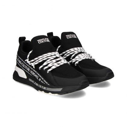 CINTA VERSACE DEP.MALLA/PIEL NEGRO