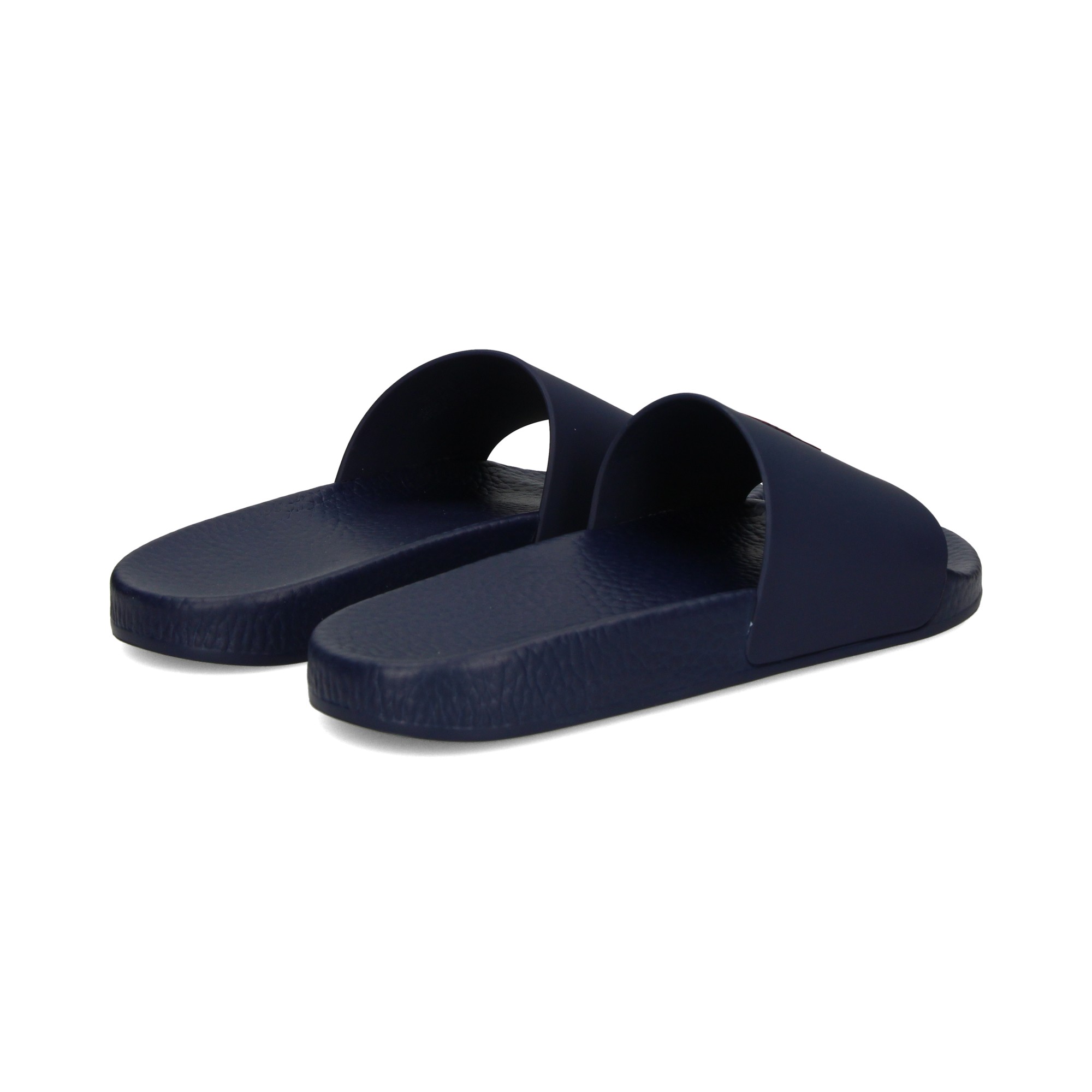 POLO RALPH LAUREN Sandales pour hommes POLO SLIDE 002 NAVY RED PP