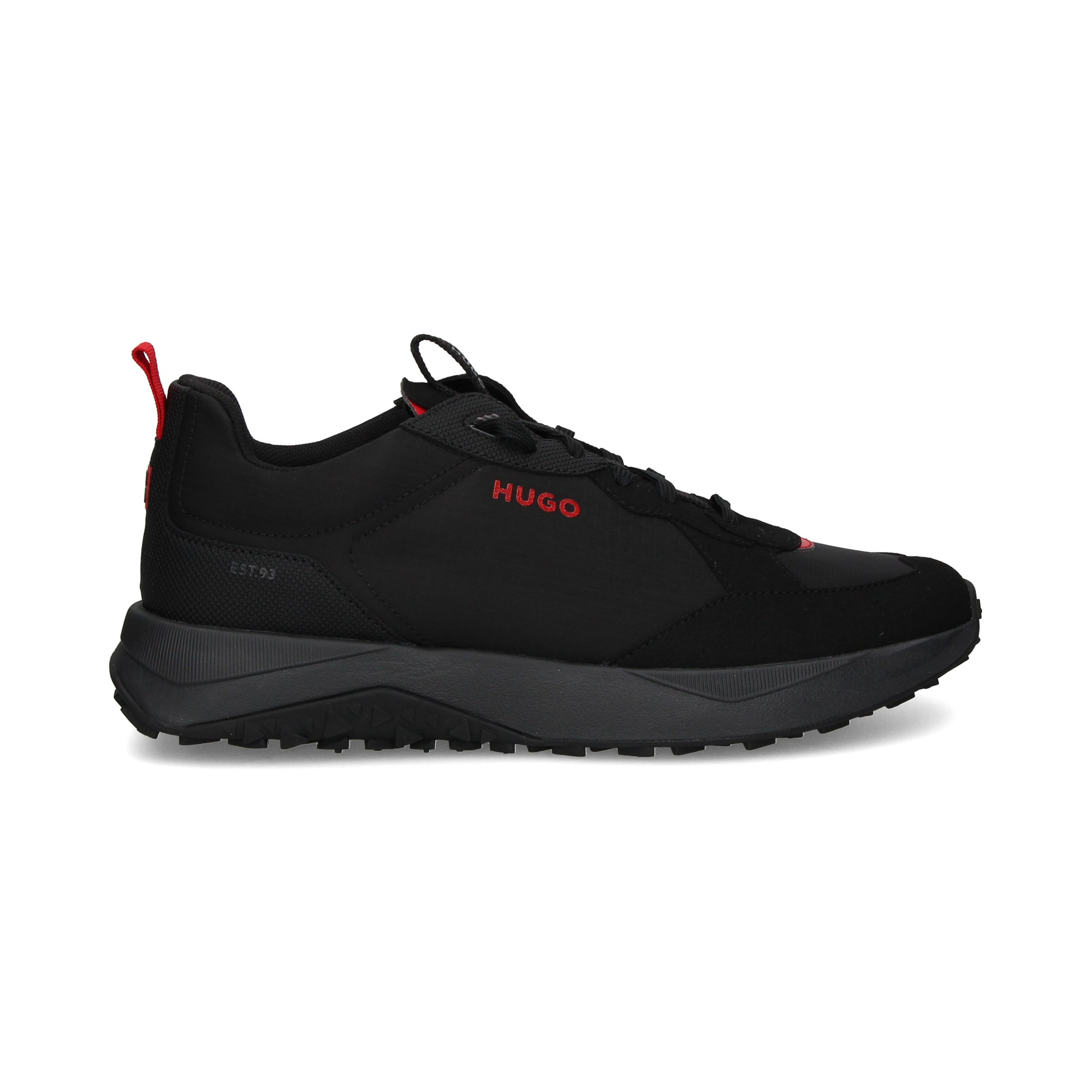 HUGO Men's sneakers Kane_Runn_nymf 001 NEGRO