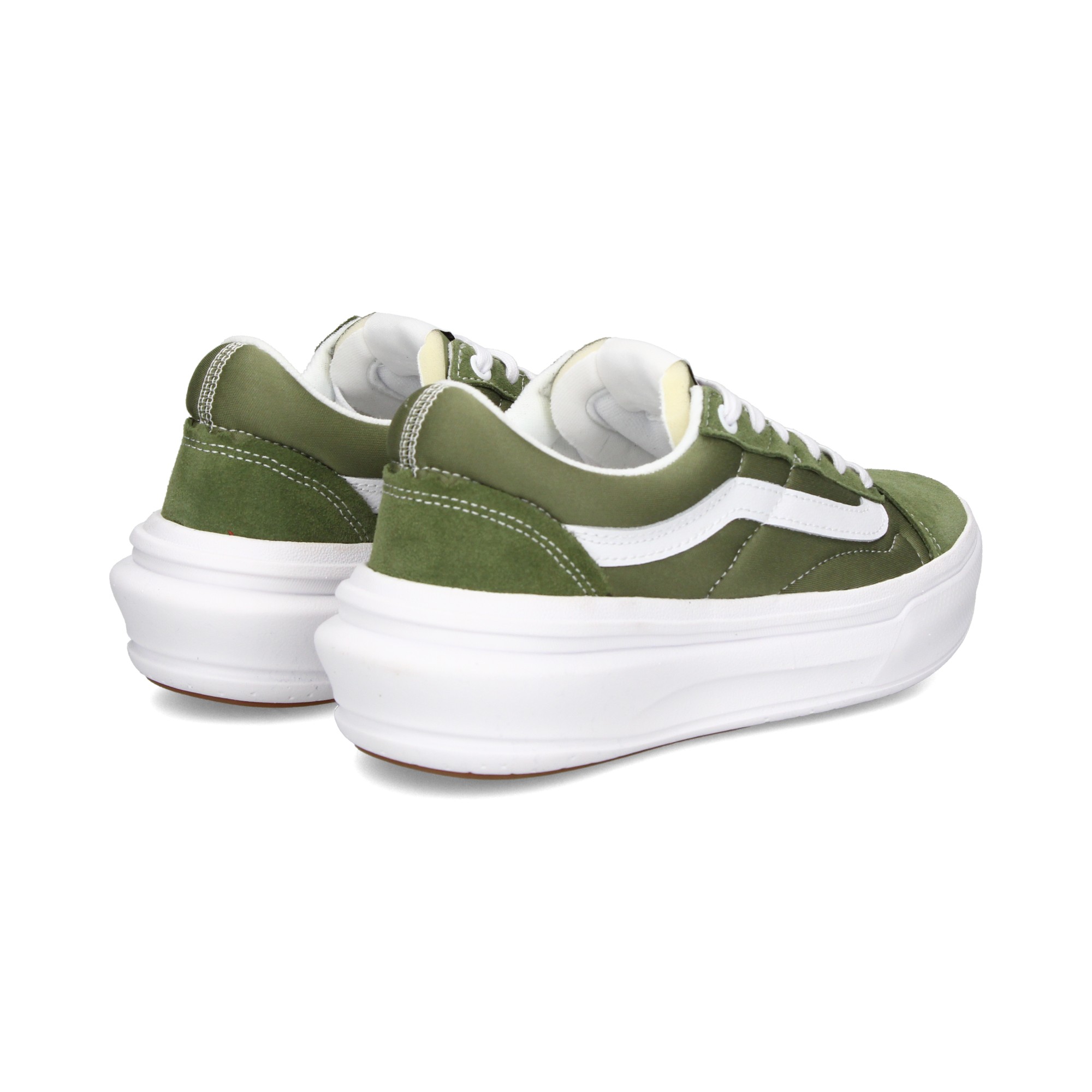 Vans old clearance skool platform verde