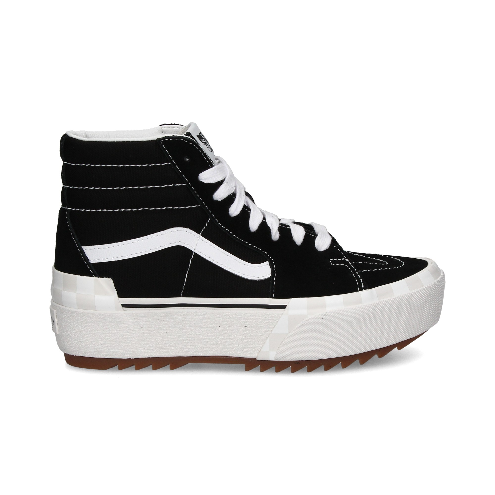 VANS Women s Sneakers UA SK8 HI STACKED 5ZN1 BLACK