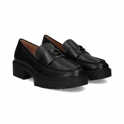 MOCASIN PLATAFORMA NEGRO