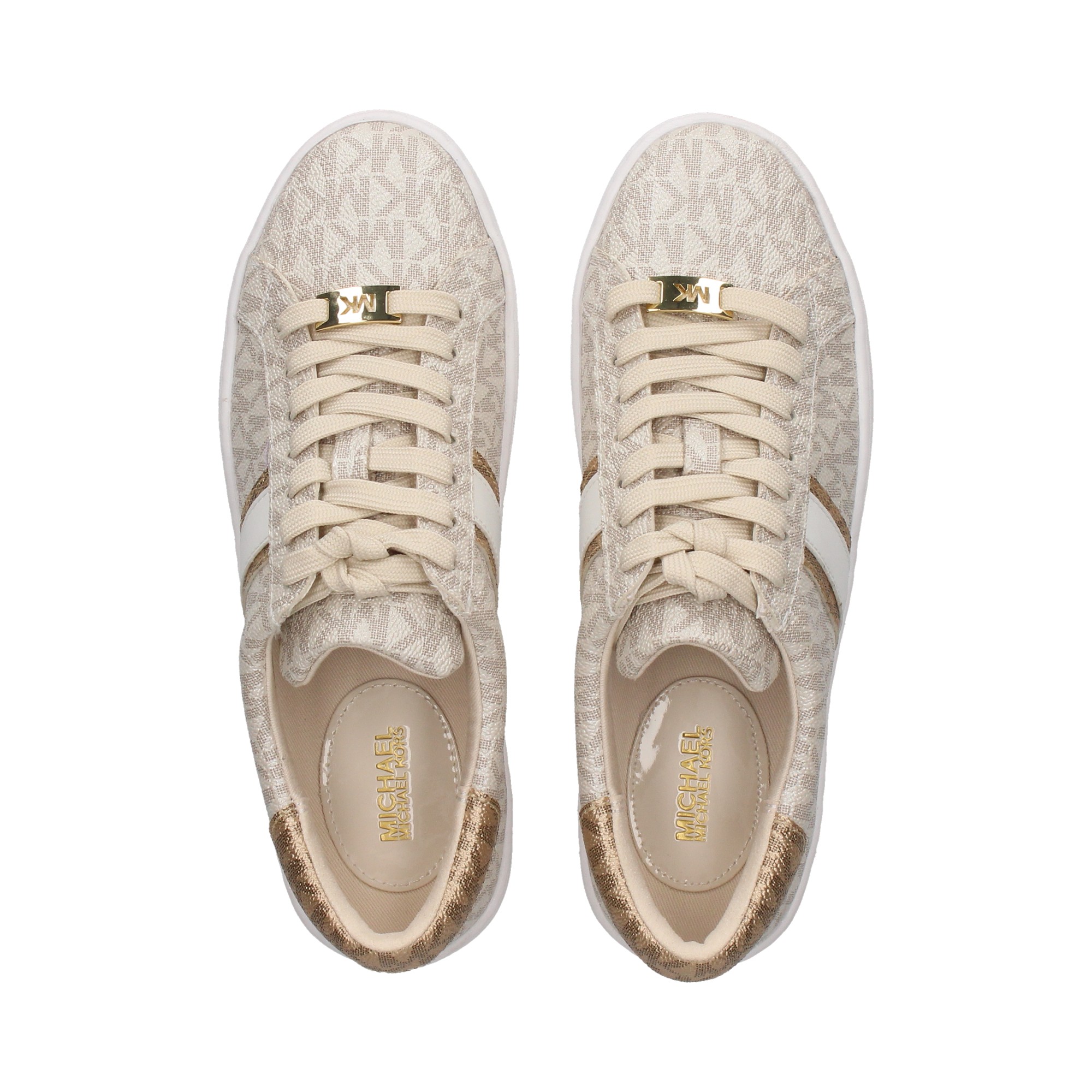 Michael kors irving stripe sneakers hotsell