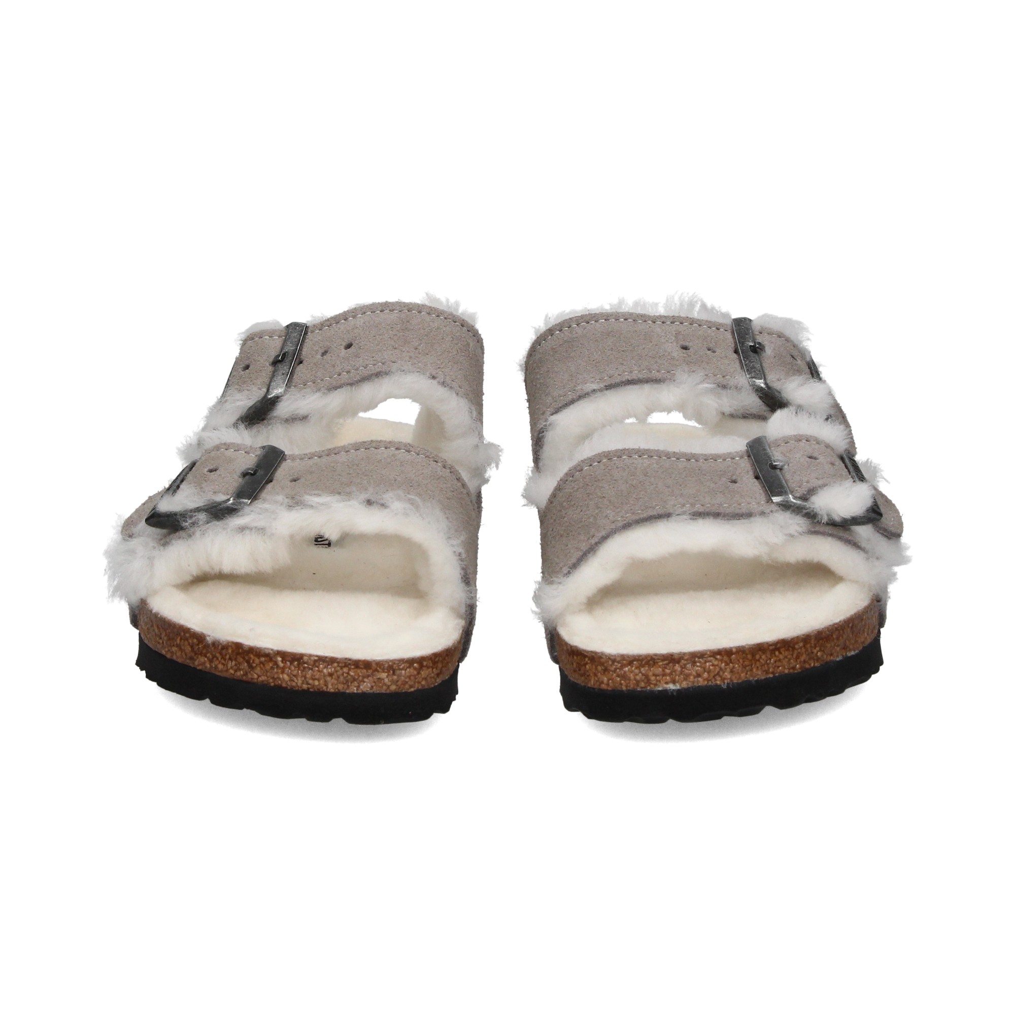 Birkenstock arizona shearling online stone