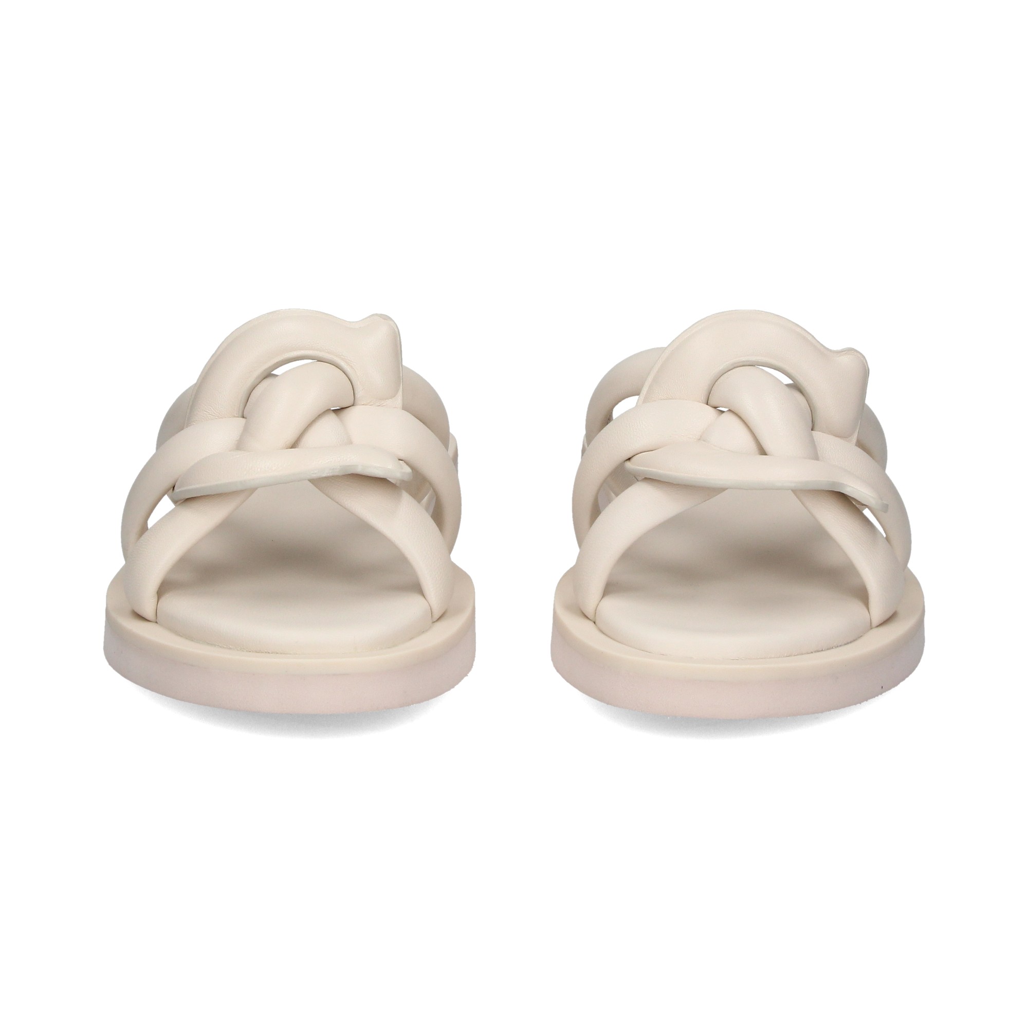 Coach white online sandals