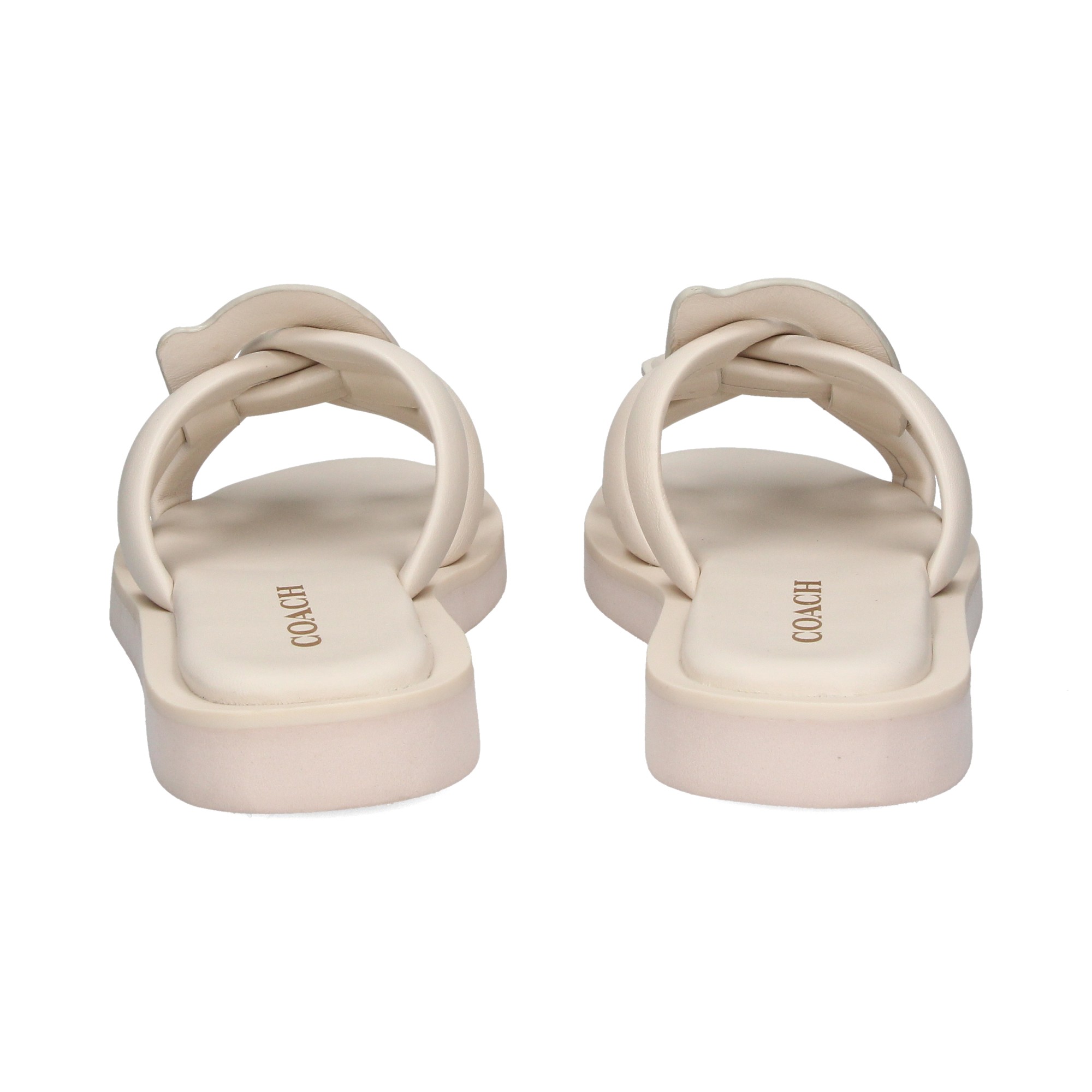 COACH Women s Flat sandals C8983 CHALK