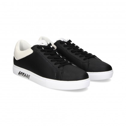 TALON BLANCO DEPORTIVO NEGRO