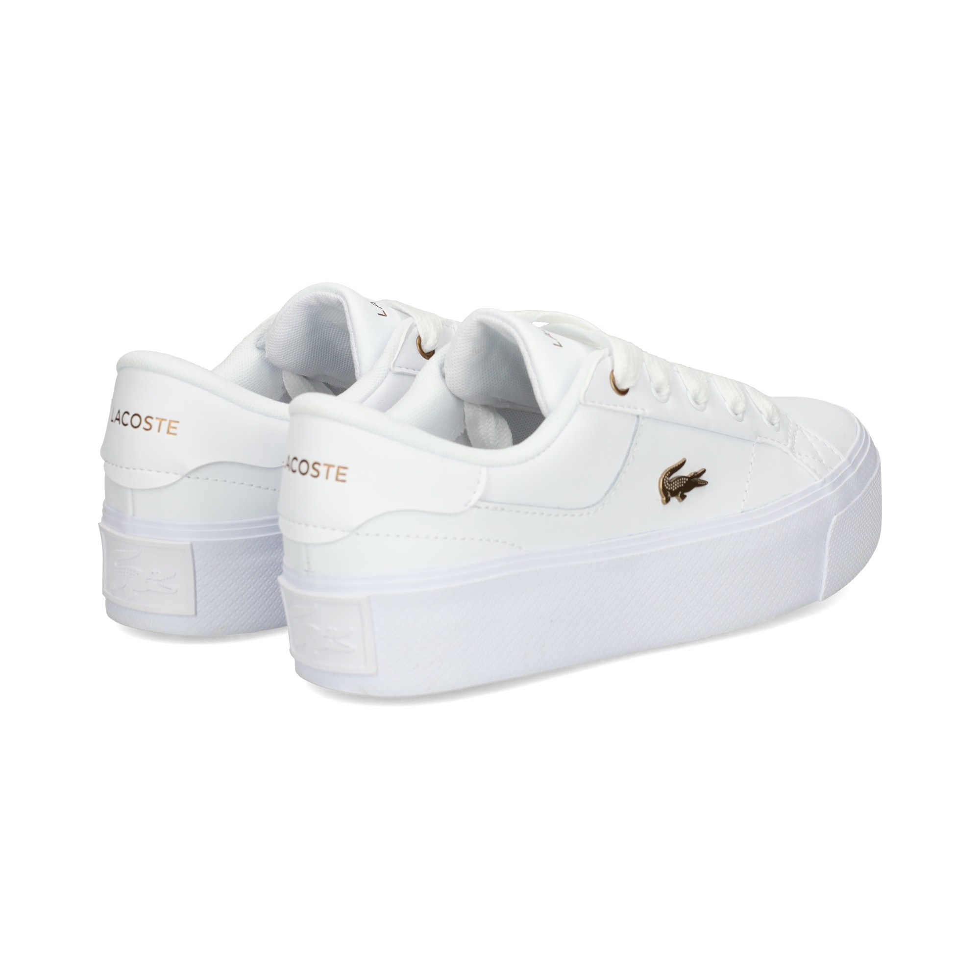  Lacoste Zapatillas para mujer, Blanco (wht) : Ropa, Zapatos y  Joyería