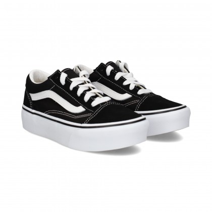 DEPORTIVO TEXTIL/ANTE NEGRO/BLANCO