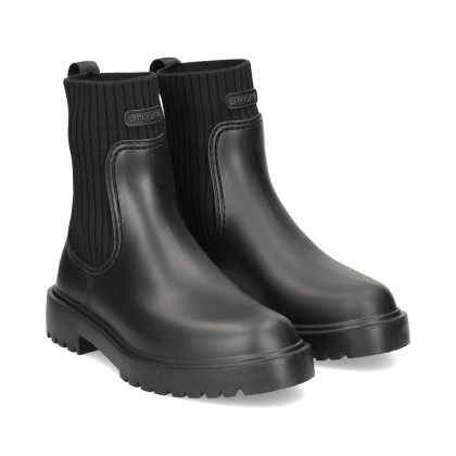 Unisa Botin Calcetin Negro