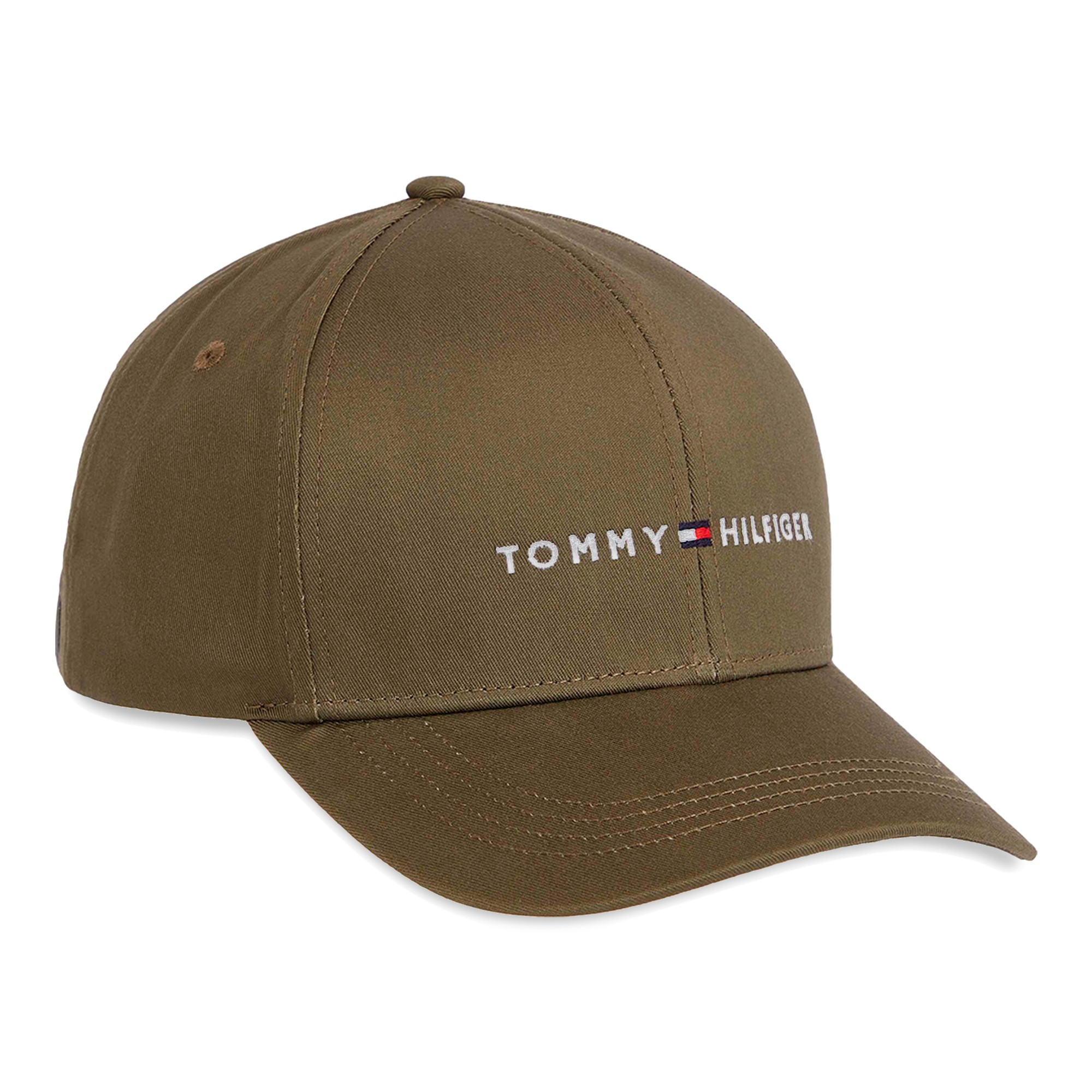 TOMMY HILFIGER: Chapeau homme - Vert Militaire  Chapeau Tommy Hilfiger  AM0AM11244 en ligne sur