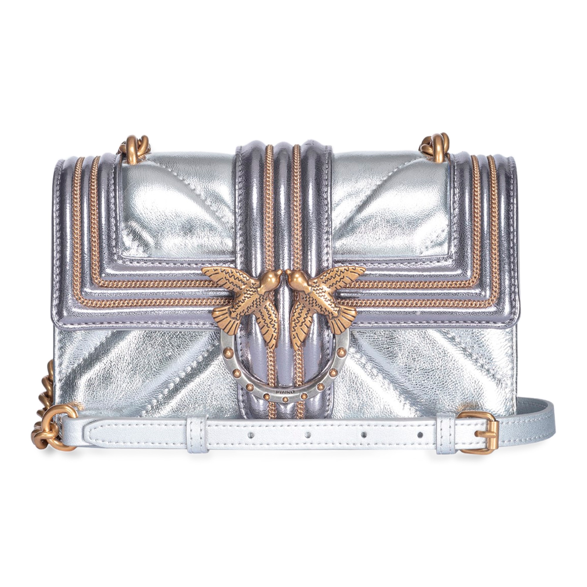 Pinko on sale silver bag