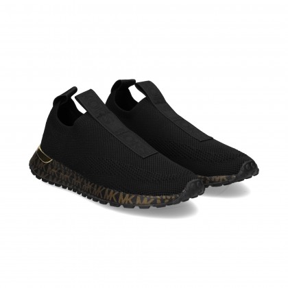 SLIP ON CALCETIN MALLA NEGRO