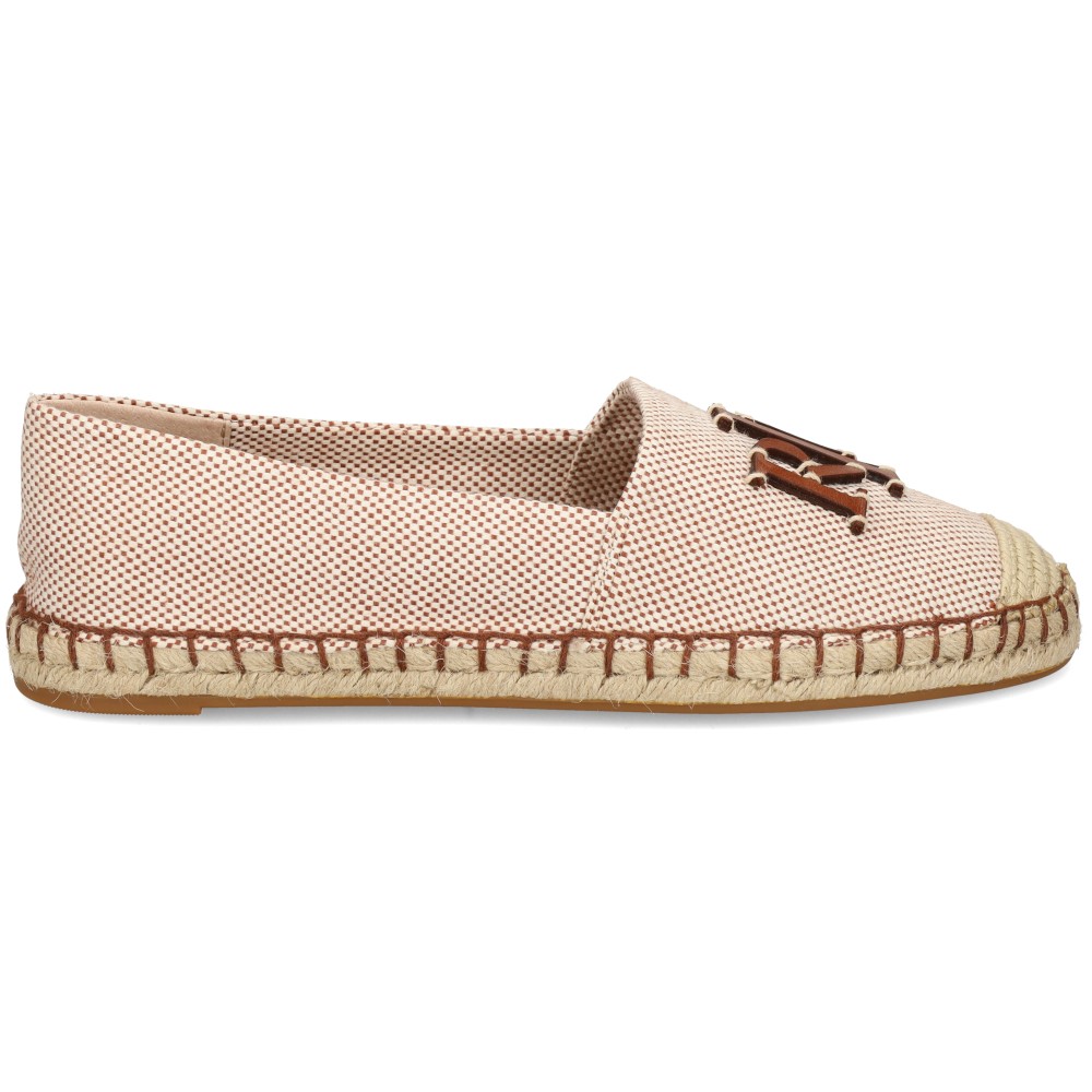 Lauren Ralph Lauren CAMERYN LOGO Alpargatas Mujer - Marrón Talla 6.5 – imagen 2