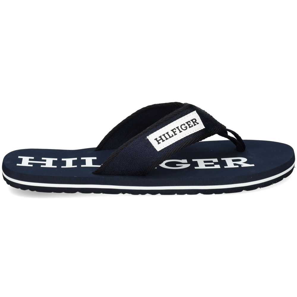 Tommy Hilfiger FM0FM05024 Chanclas Hombre - Azul Marino Talla 44 – imagen 2