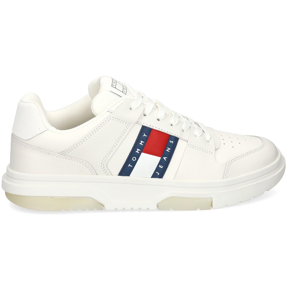 Tommy Hilfiger EM0EM01429 Zapatillas Hombre - Blanco Talla 41 – imagen 2