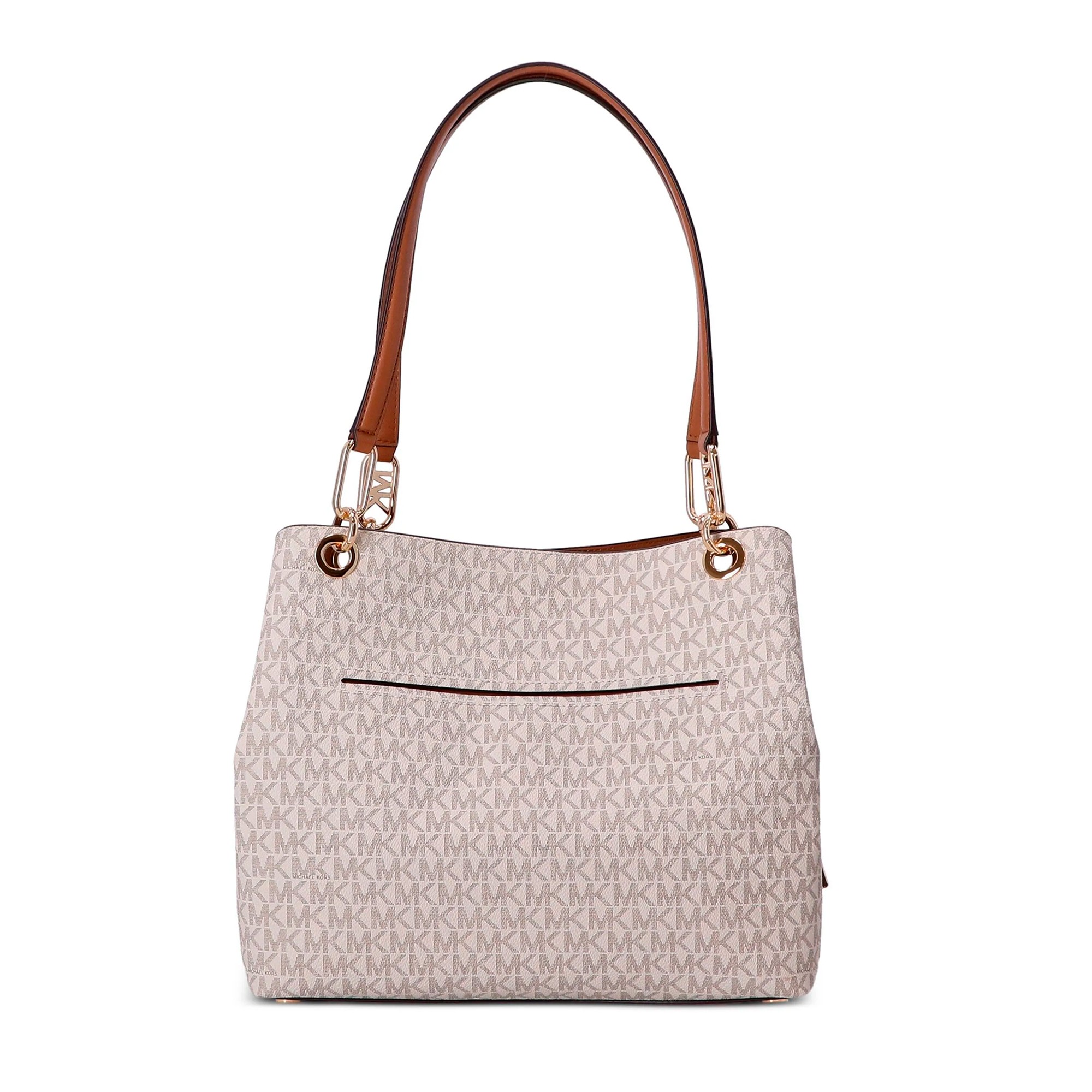 MICHAEL KORS Bag LG SHLDR TOTE 149 VANILLA ACR