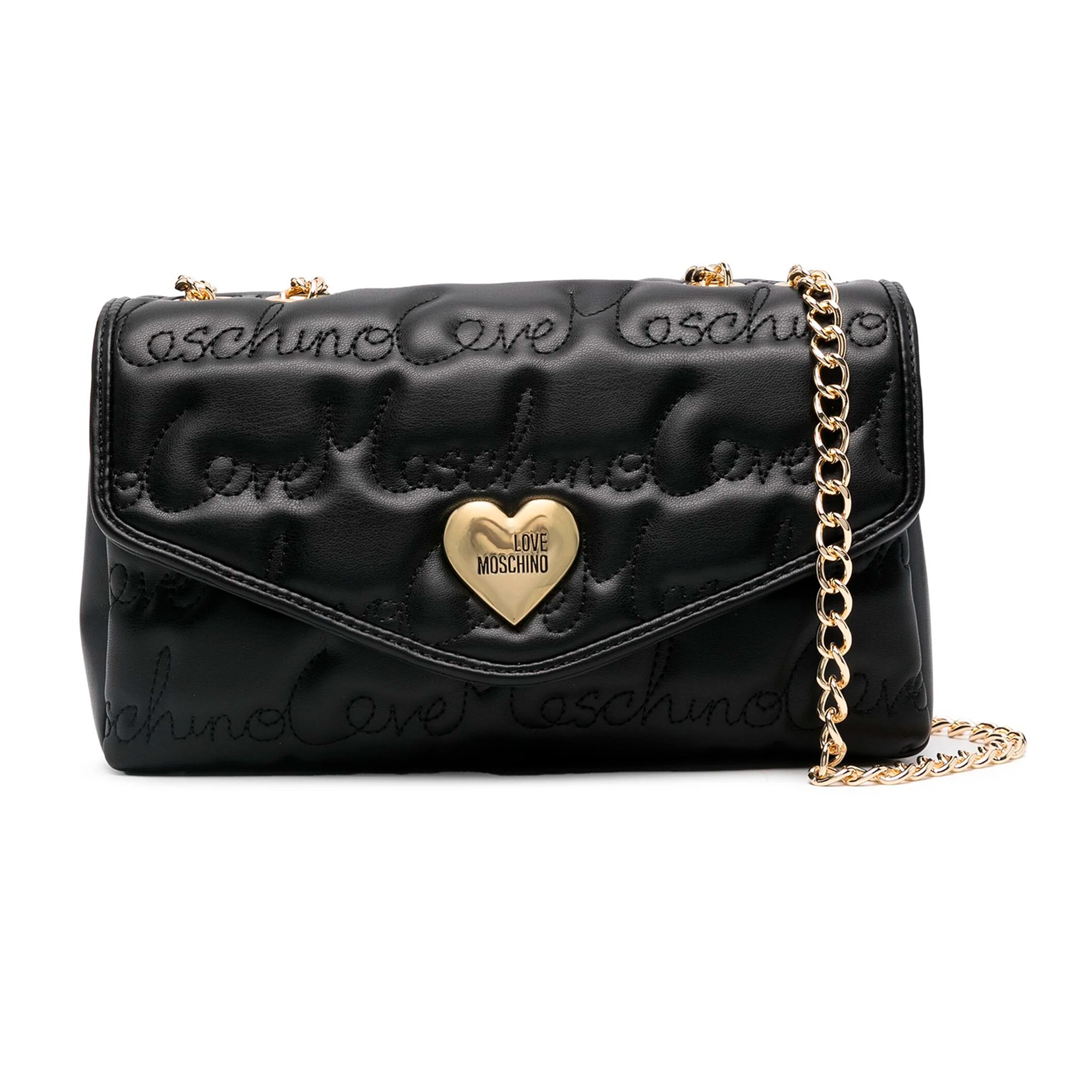 Black moschino bag online