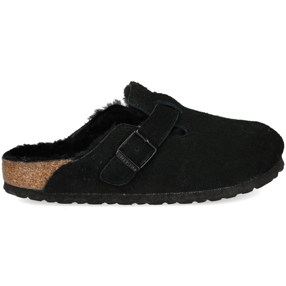 BIRKENSTOCK Zapatillas de casa 'Boston' negro – imagen 2