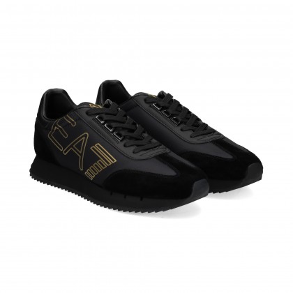 EA7 ORO DEPORTIVO NYLON NEGRO