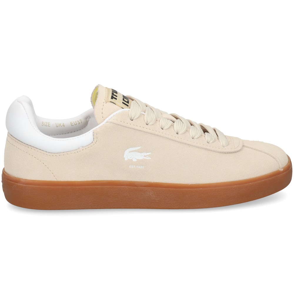 Lacoste Zapatillas Casual Baseshot 224 1 Sfa Beige – imagen 2