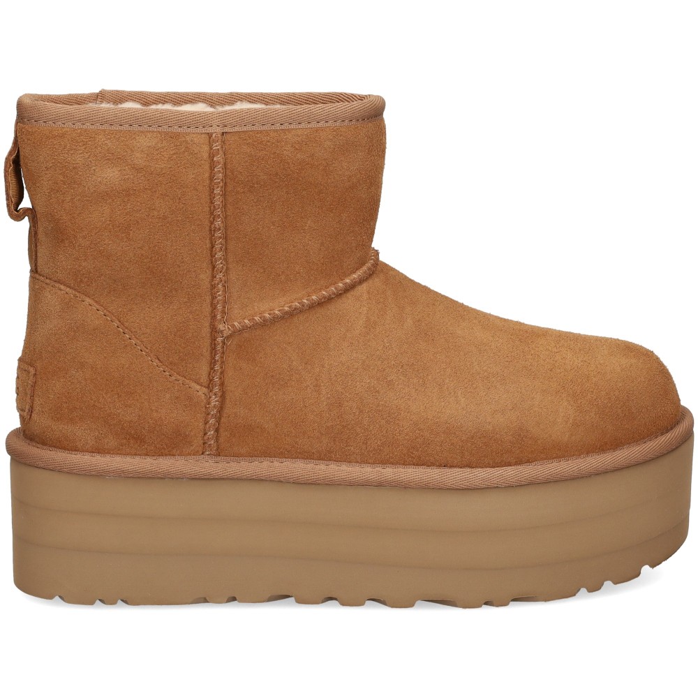 Ugg Botines Classic Mini Platform Cuero – imagen 2