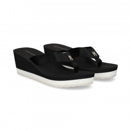 FLIP FLOP LOGO METAL WEBING NEGRO