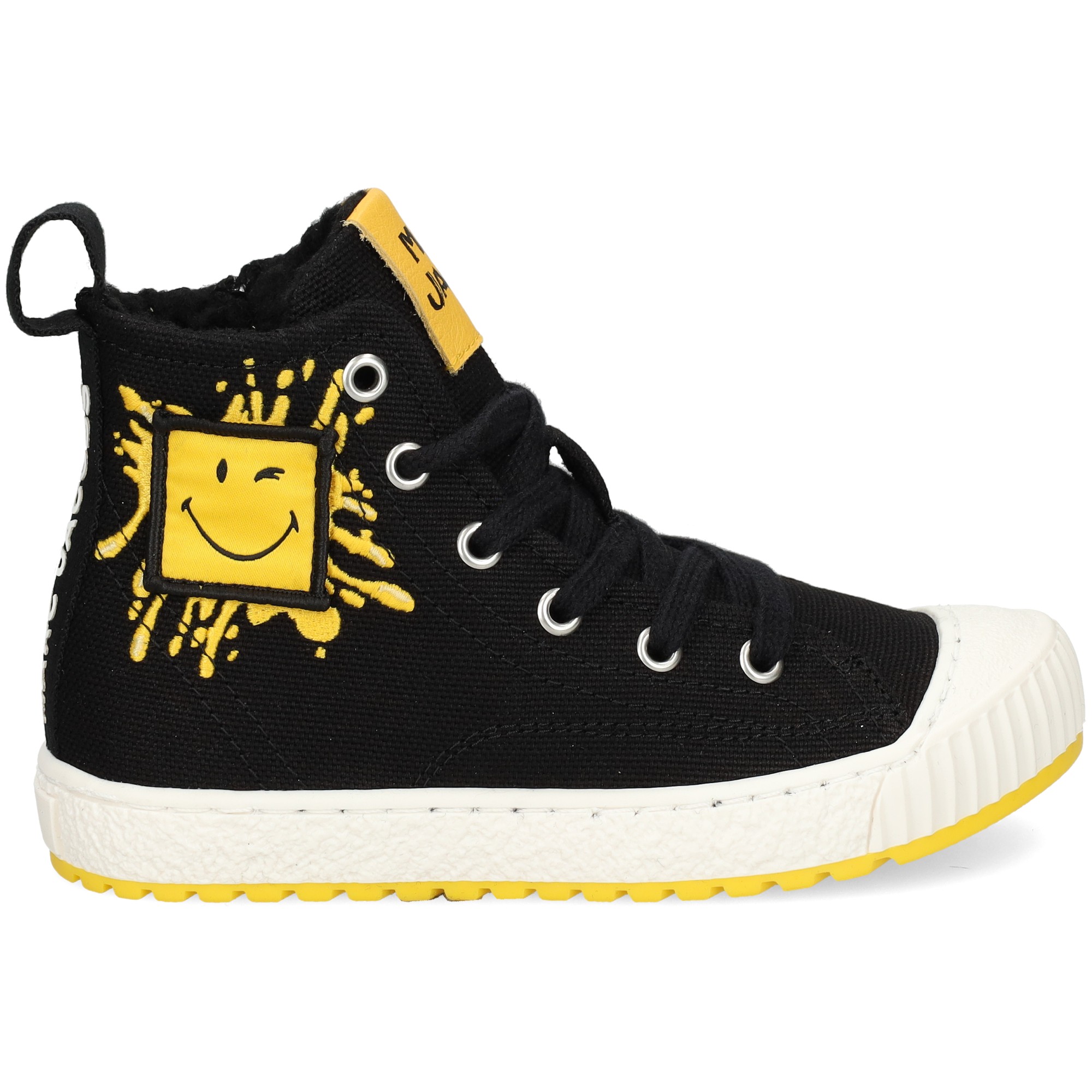 botin-deportivo-smiley-negro