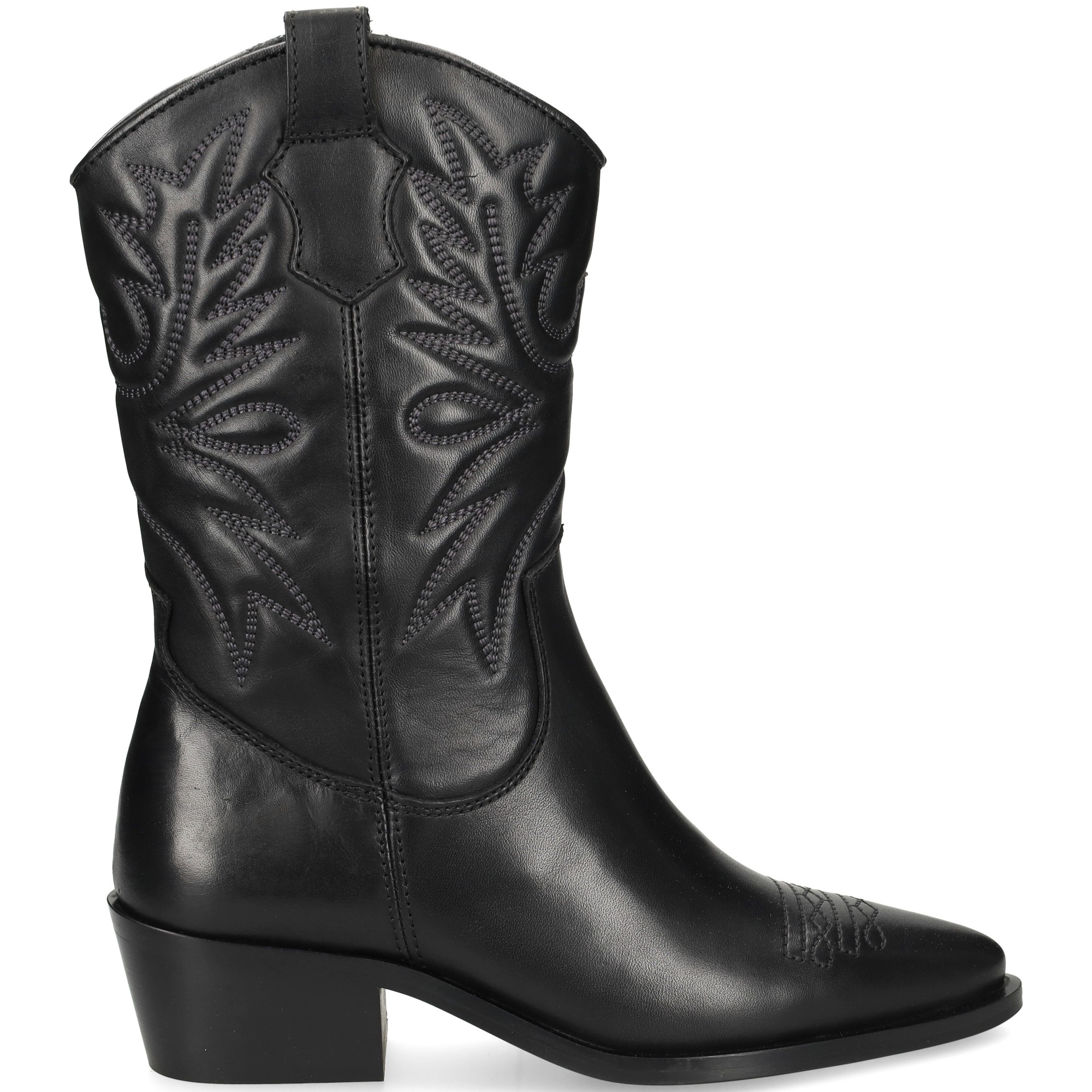 botin-cowboy-bordado-piel-negro