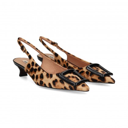 SIN TALON CUADRO LEOPARDO