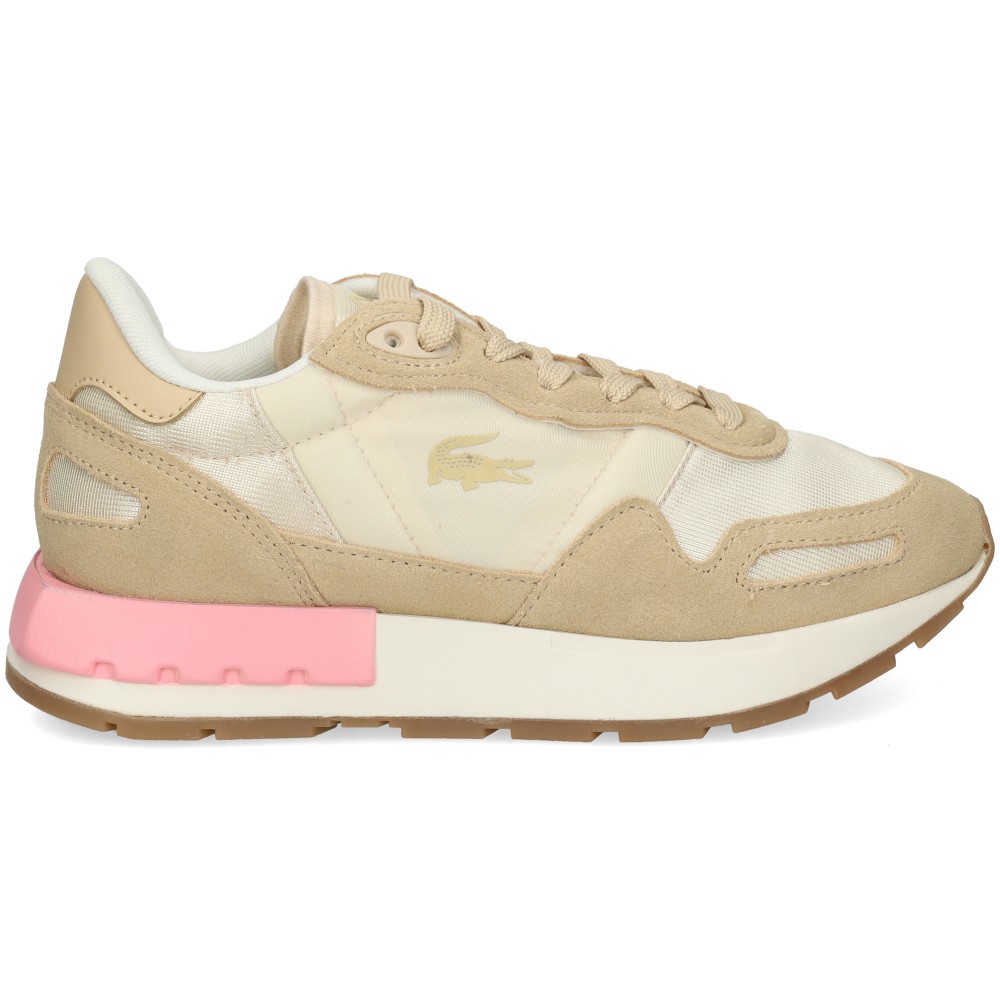 Lacoste 48SFA0106 Zapatillas Mujer - Beige Talla 3.5 – imagen 2