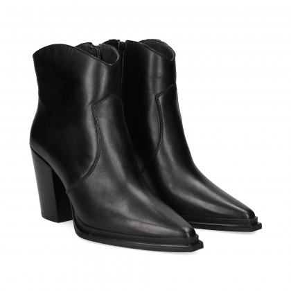 BOTIN PIEL NEGRO