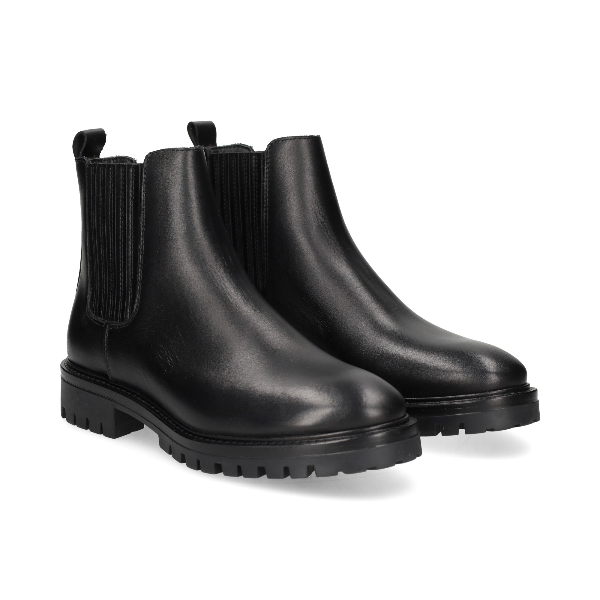 botin-elasticos-piel-negro