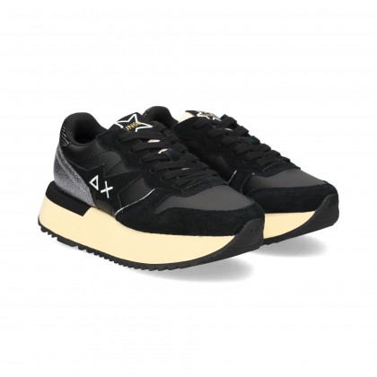 DEPORTIVO PLAT.ANTE+NYLON NEGRO