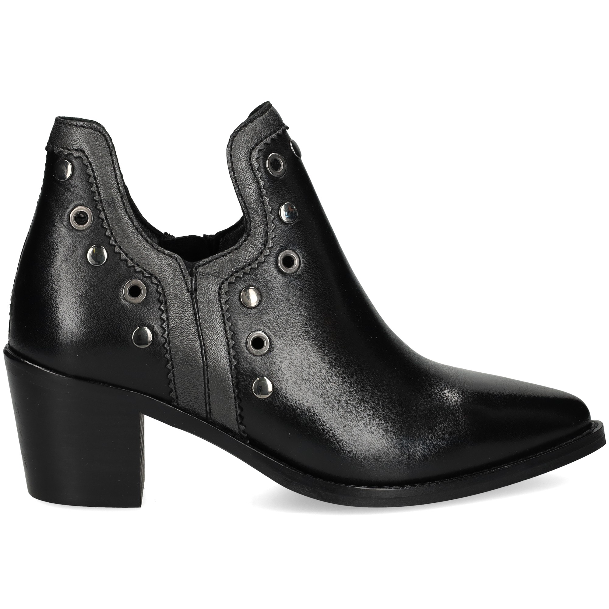 botin-cowboy-tachas-piel-negro