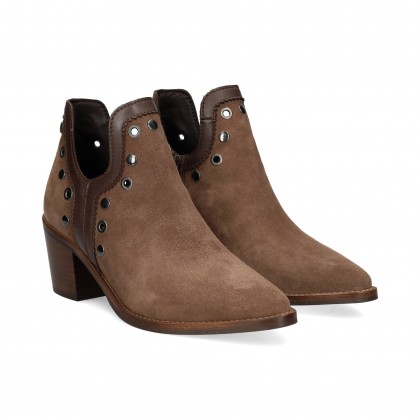 BOTIN COWBOY TACHAS ANTE MARRON