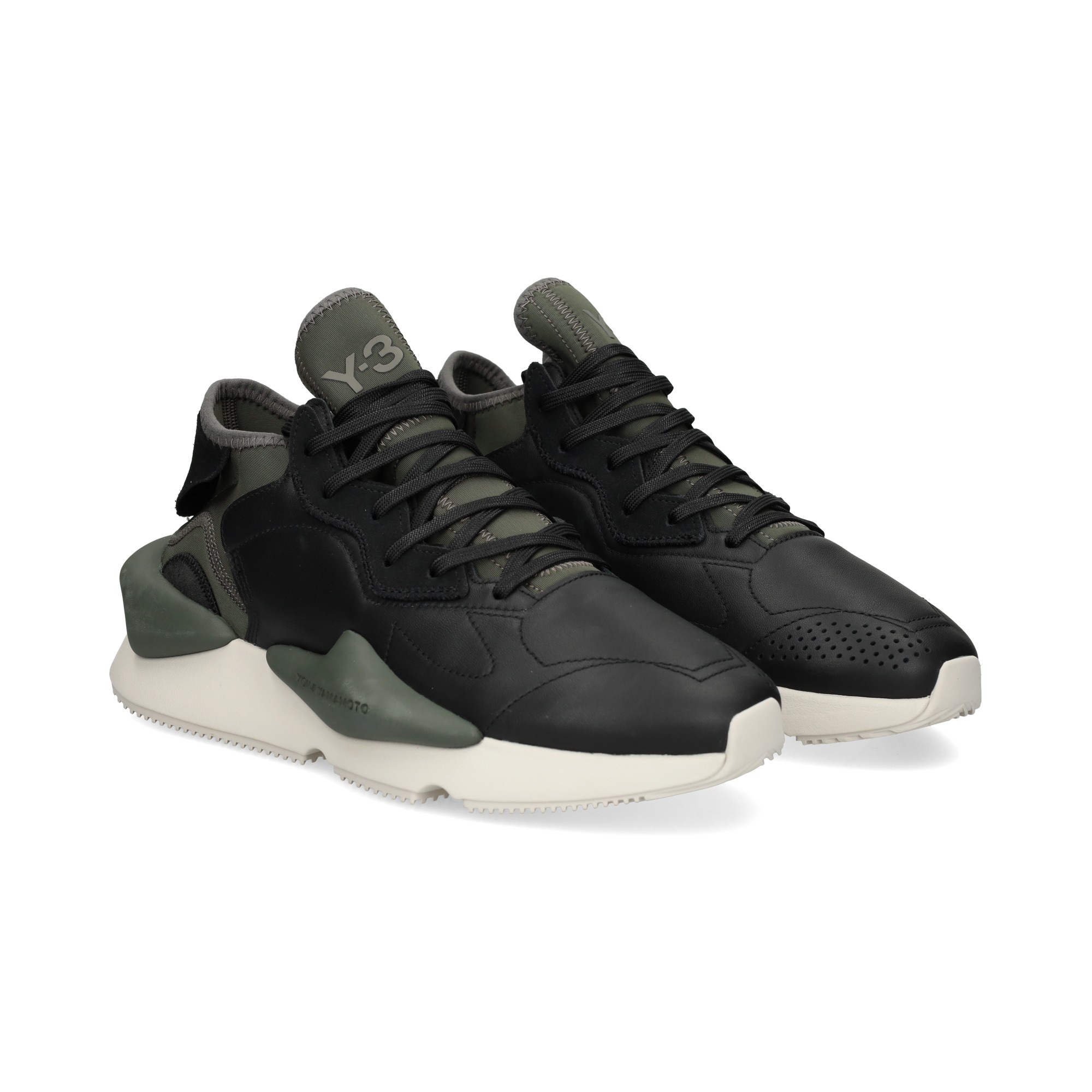 Y3 ADIDAS Herren Turnschuhe KAIWA BLACK CINDER CH