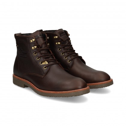 BOTIN 2 GANCHOS NAPA GRASS MARRON