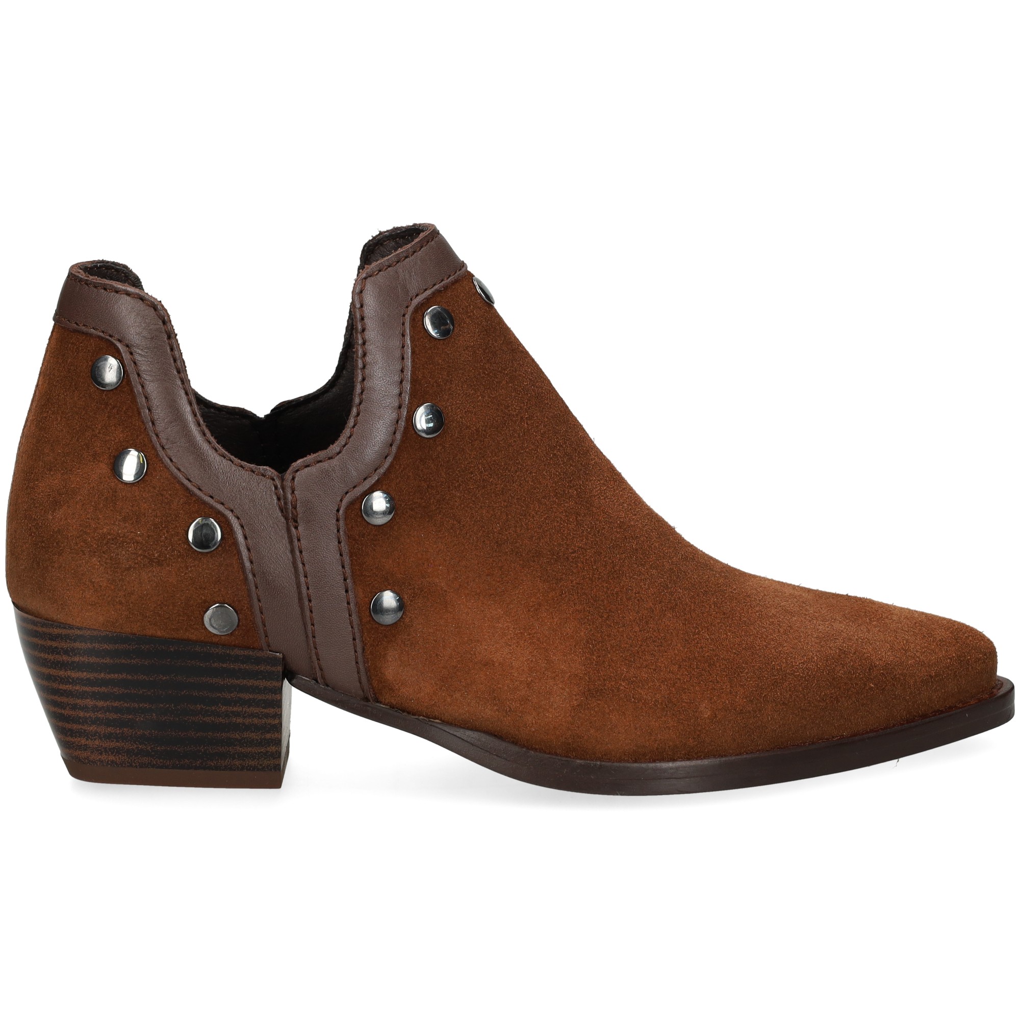 botin-cowboy-tachas-ante-marron