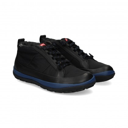 GOMA AZUL DEPORTIVO NOBUCK NEGRO