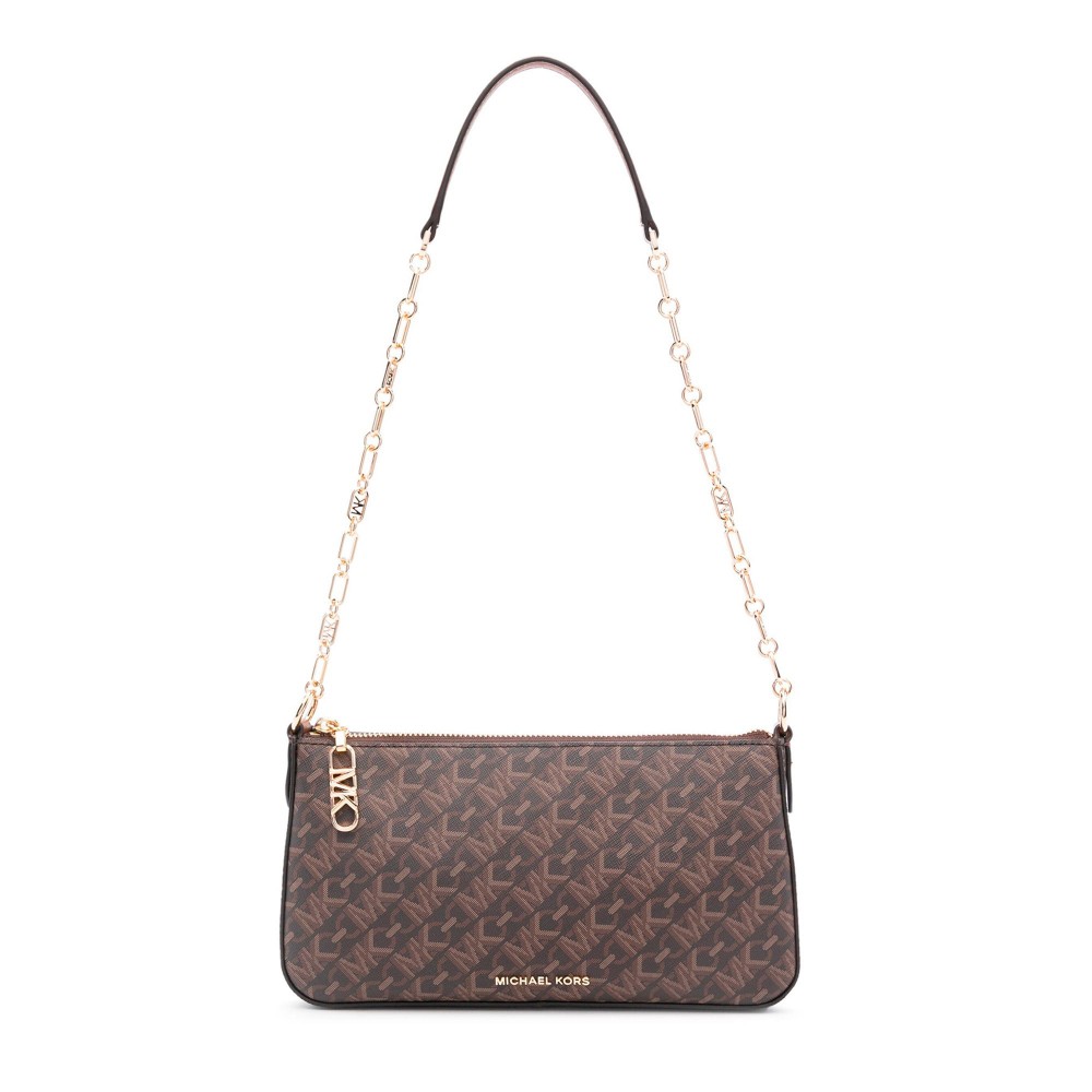 Michael Kors EMPIRE MD CHAIN POUCHETTE Bolsos Mujer - Marrón Talla Os