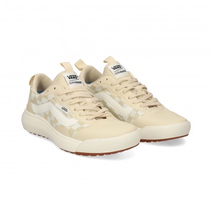 DEPORTIVO DAMERO BLANCO+BEIGE