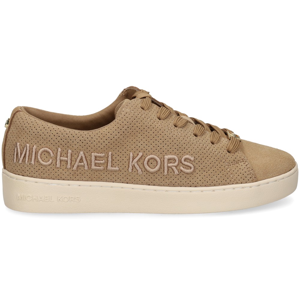 Michael Kors KEATON LACE UP Zapatillas Mujer - Beige Talla 7 – imagen 2