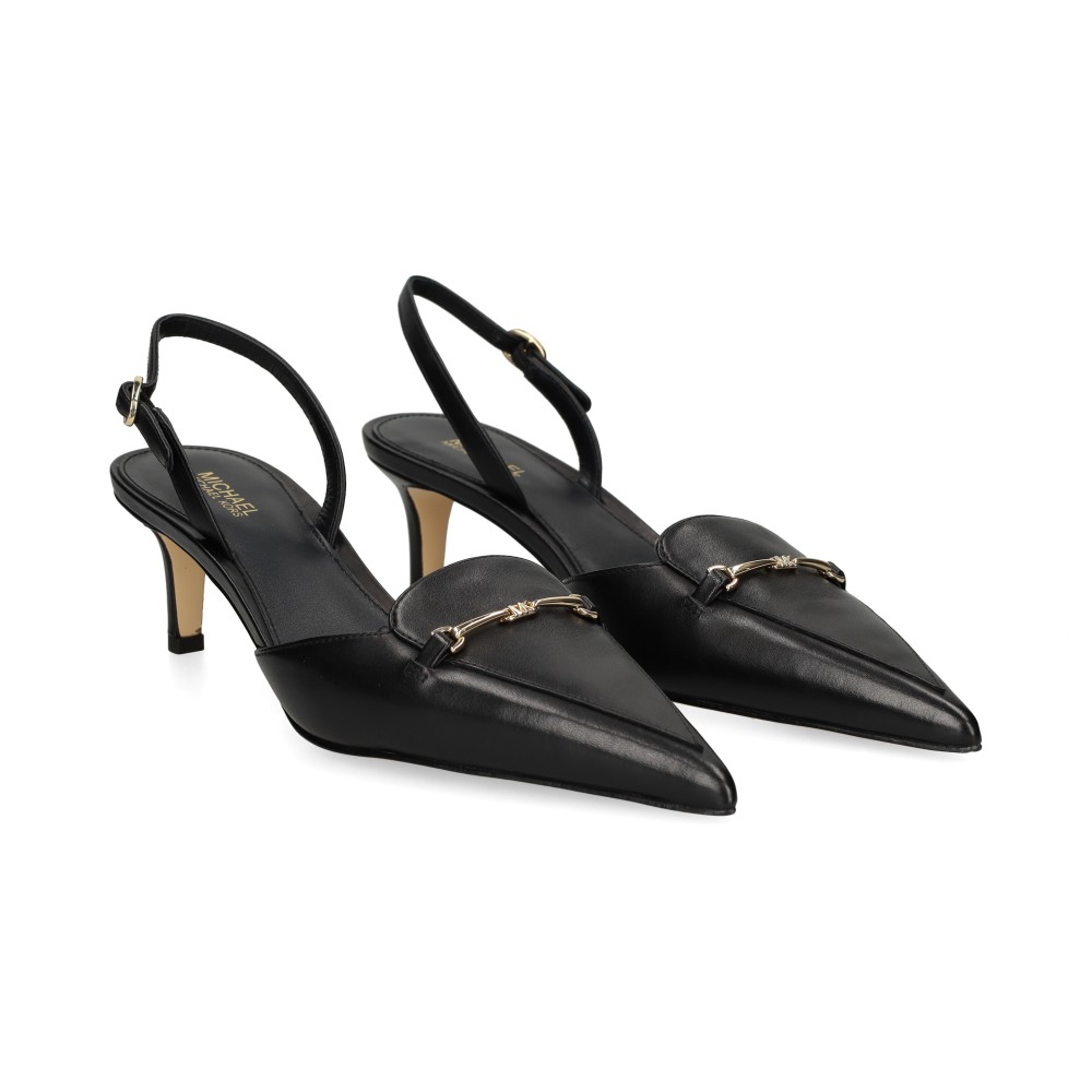 Michael Kors LENA SLING PUMP Zapatos De Tacón Medio Mujer - Azul Talla 7.5