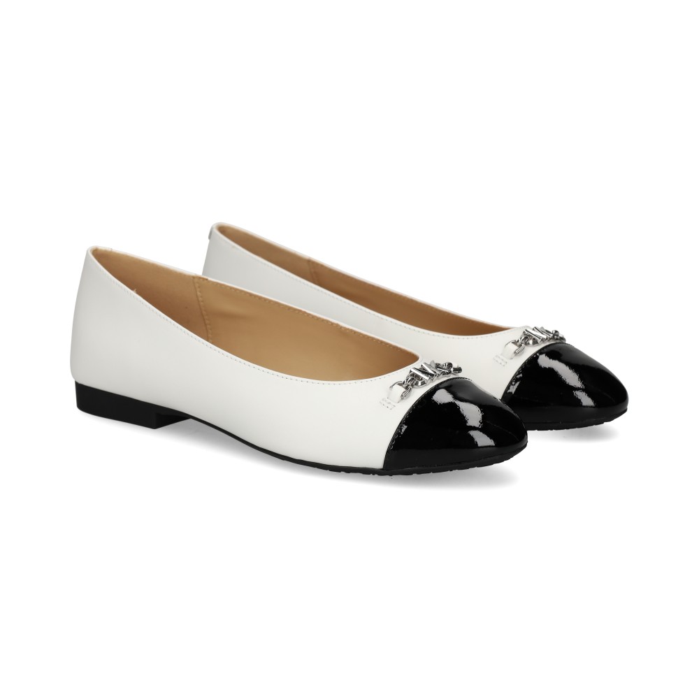 Michael Kors REBECCA FLEX BALLET Bailarinas Mujer - Blanco Talla 8.5