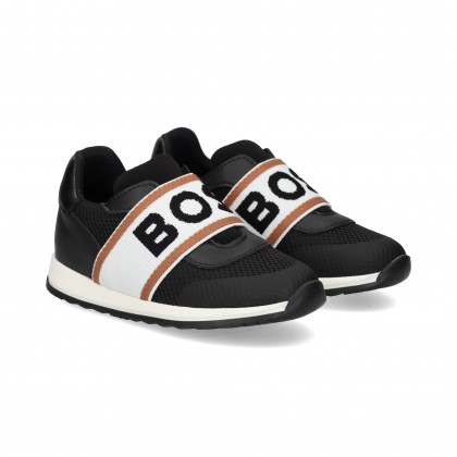 ELASTICO BOSS DEPORTIVO MALLA NEGRO