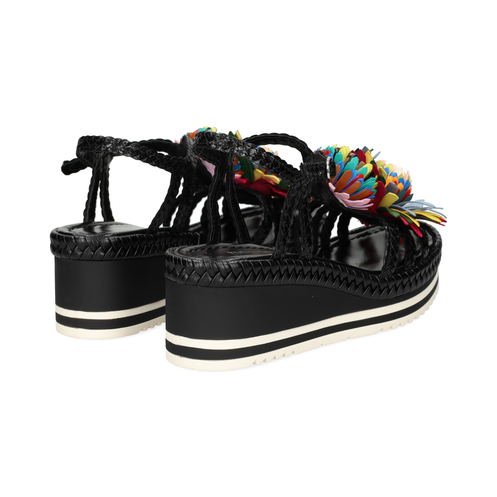 sandalia-flores-plataforma-negro